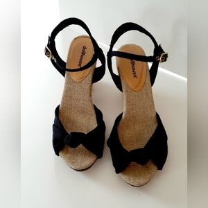 Dollhouse Black Women's Sandals Size 8